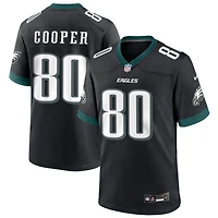 Darius Cooper Men's Nike Black Philadelphia Eagles Alternate Custom Game Jersey