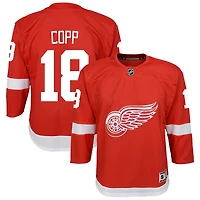 Andrew Copp Youth Red Detroit Red Wings Home Custom Premier Jersey
