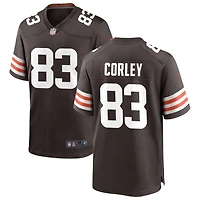 Malachi Corley Men's Nike Cleveland Browns Brown Custom Game Jersey
