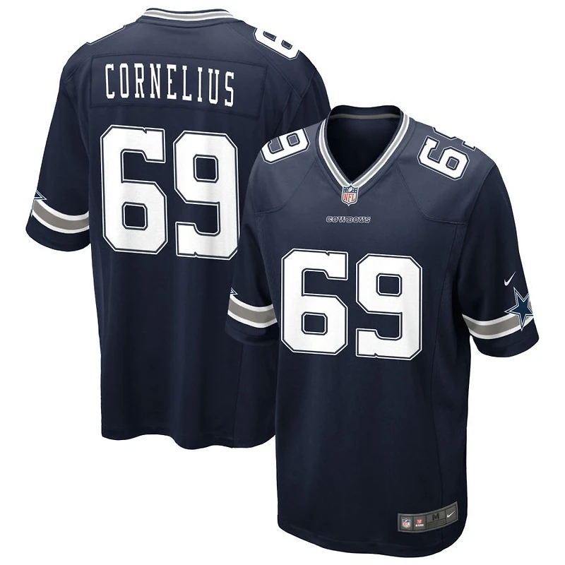 Ajani Cornelius Men's Nike Navy Dallas Cowboys Custom Game Jersey