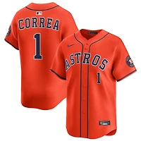 Carlos Correa Men's Nike Orange Houston Astros Alternate Limited Custom Jersey