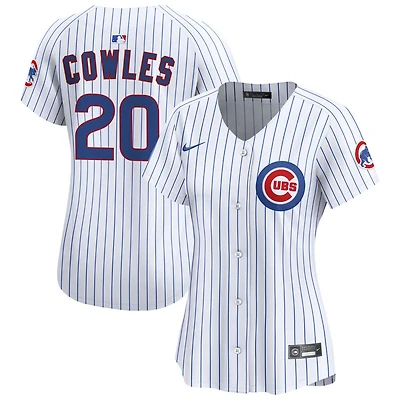 Ben Cowles Women's Nike White Chicago Cubs Home Limited Custom Jersey