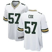 Brenton Cox Men's Nike White Green Bay Packers Custom Game Jersey
