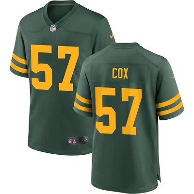 Brenton Cox Men's Nike Green Green Bay Packers Alternate Custom Jersey