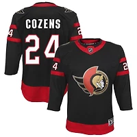 Dylan Cozens Youth Black Ottawa Senators Home Custom Premier Jersey