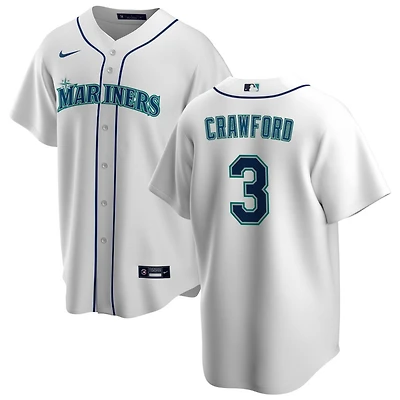 J.P. Crawford Men's Nike White Seattle Mariners Home Replica Custom Jersey