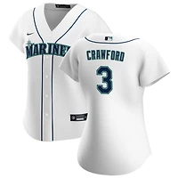 J.P. Crawford Women's Nike White Seattle Mariners Home Replica Custom Jersey