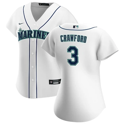 J.P. Crawford Women's Nike White Seattle Mariners Home Replica Custom Jersey