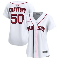 Kutter Crawford Women's Nike  White Boston Red Sox Home Limited Custom Jersey