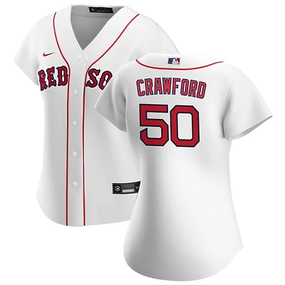 Kutter Crawford Women's Nike White Boston Red Sox Home Replica Custom Jersey