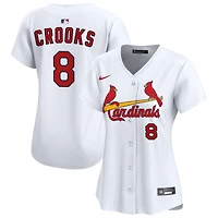 Jimmy Crooks Women's Nike  White St. Louis Cardinals Home Limited Custom Jersey