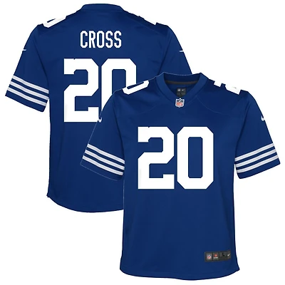 Nick Cross Youth Nike Royal Indianapolis Colts Alternate Custom Game Jersey