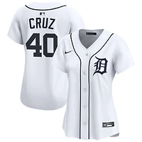 Trei Cruz Women's Nike  White Detroit Tigers Home Limited Custom Jersey