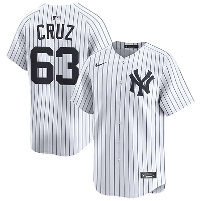 Fernando Cruz Men's Nike White New York Yankees Home Limited Custom Jersey