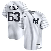 Fernando Cruz Men's Nike White New York Yankees Home Limited Custom Jersey