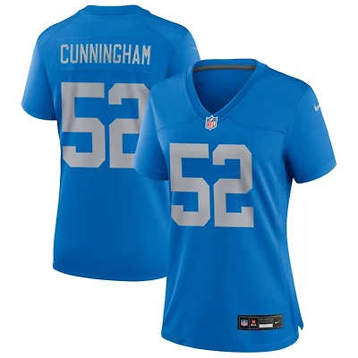 Zach Cunningham Women's Nike Blue Detroit Lions Alternate Custom Game Jersey