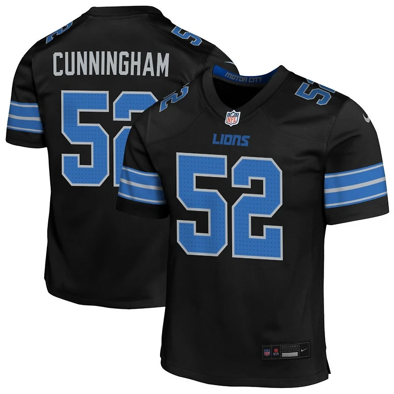 Zach Cunningham Youth Nike Detroit Lions Alternate Custom Game Jersey