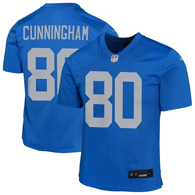 Malik Cunningham Youth Nike Blue Detroit Lions Alternate Custom Game Jersey