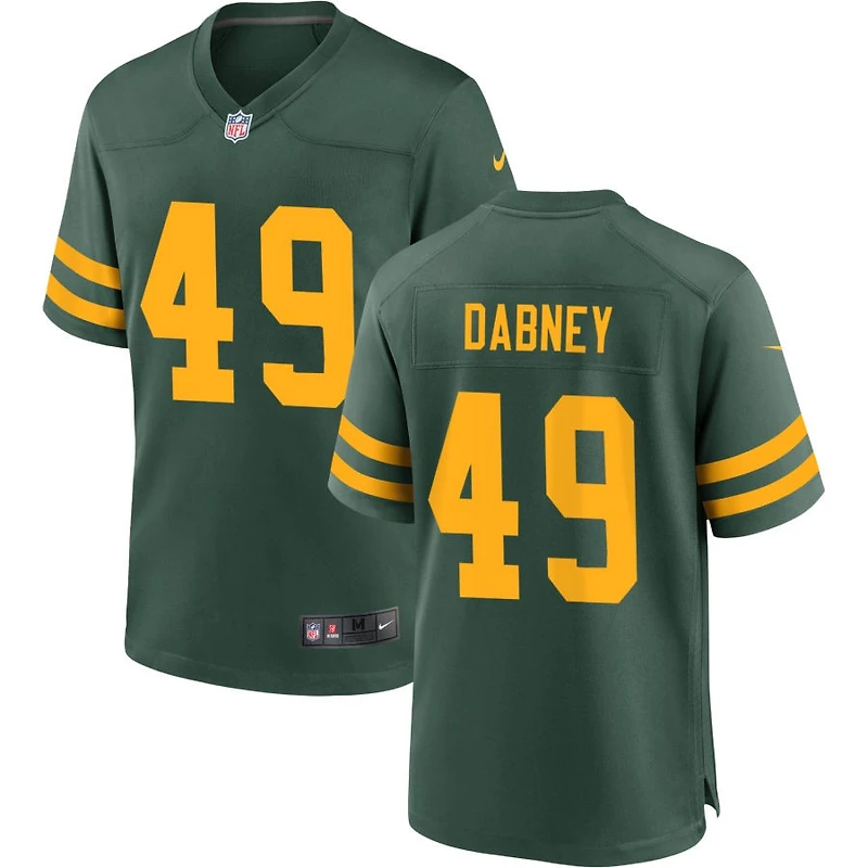 Drake Dabney Men's Nike Green Green Bay Packers Alternate Custom Jersey