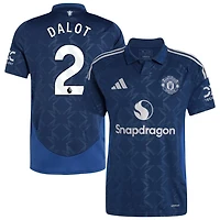 Diogo Dalot Men's adidas  Navy Manchester United 2024/25 Away Replica Custom Jersey
