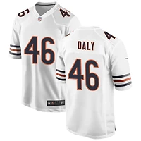 Scott Daly Men's Nike White Chicago Bears Custom Game Jersey