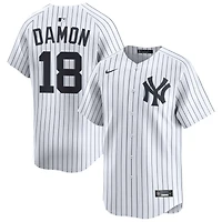 Johnny Damon Men's Nike White New York Yankees Home Limited Pick-A-Player Retired Roster Jersey