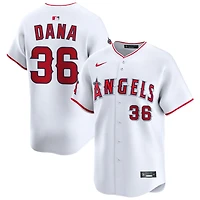 Caden Dana Men's Nike White Los Angeles Angels Home Limited Custom Jersey
