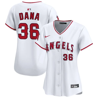 Caden Dana Women's Nike White Los Angeles Angels Home Limited Custom Jersey