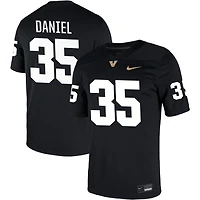 Payne Daniel Men's Nike Black Vanderbilt Commodores NIL Pick-A-Player Game Jersey