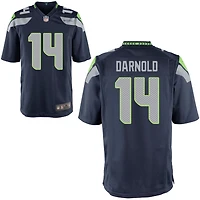 Sam Darnold Youth Nike College Navy Seattle Seahawks Custom Game Jersey