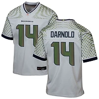 Sam Darnold Youth Nike  Gray Seattle Seahawks Rivalries Collection Custom Game Jersey
