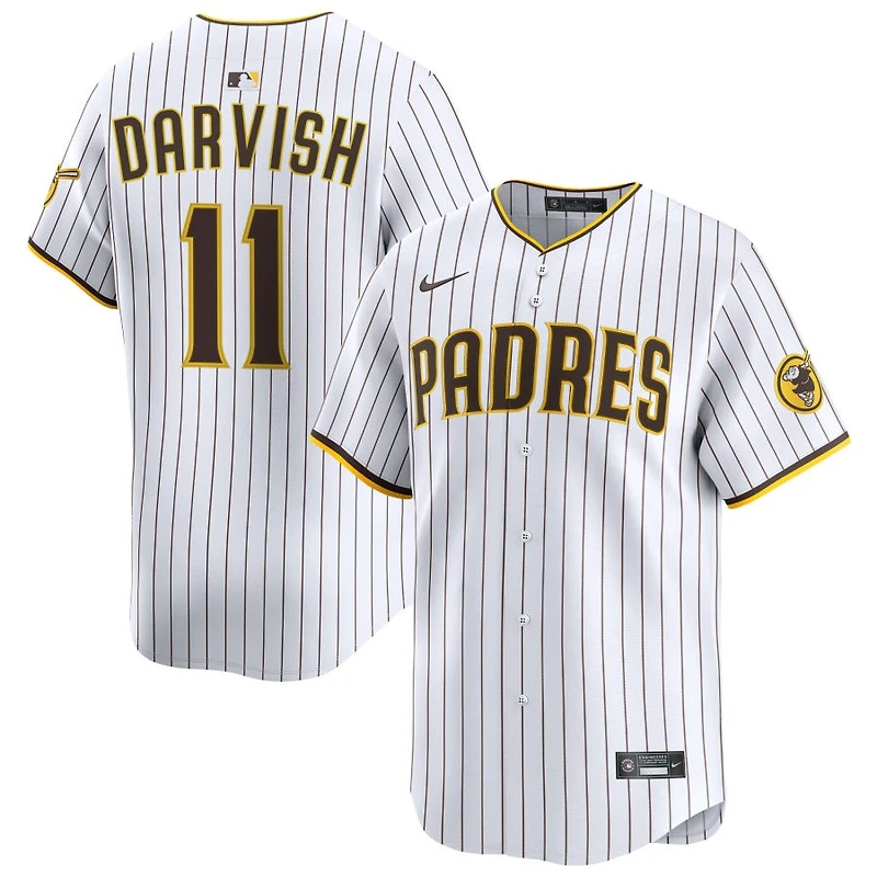 Yu Darvish Men's Nike White San Diego Padres Home Limited Custom Jersey