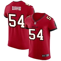 Lavonte David Men's Nike Red Tampa Bay Buccaneers Vapor Elite Custom Jersey