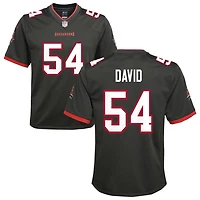 Lavonte David Youth Nike Pewter Tampa Bay Buccaneers Alternate Custom Game Jersey