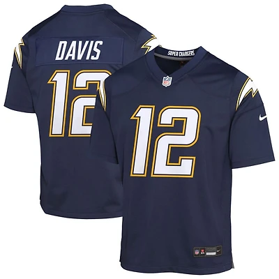 Derius Davis Youth Nike Navy Los Angeles Chargers Alternate Super Chargers Game Custom Jersey