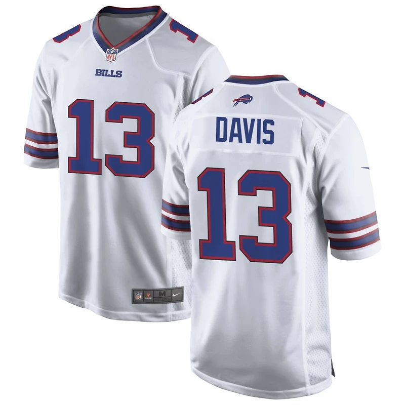 Gabe Davis Men's Nike White Buffalo Bills Custom Game Jersey