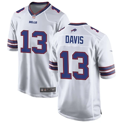 Gabe Davis Men's Nike White Buffalo Bills Custom Game Jersey