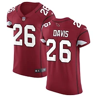 Jaden Davis Men's Nike Cardinal Arizona Cardinals Vapor Untouchable Custom Elite Jersey