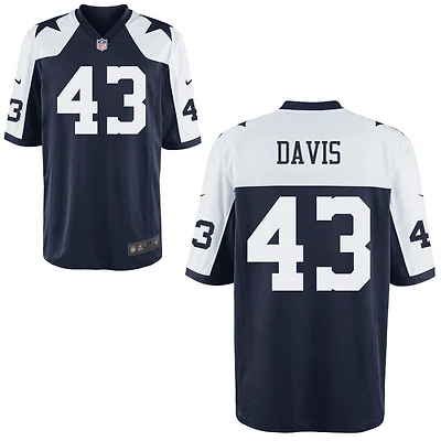 Malik Davis Nike Youth Dallas Cowboys Customized Alternate Game Jersey
