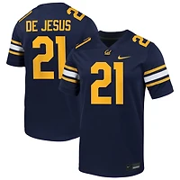 Jacob De Jesus Men's Nike Navy Cal Bears NIL Pick-A-Player Football Game Jersey
