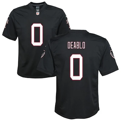 Divine Deablo Youth Nike Black Atlanta Falcons Throwback Custom Game Jersey