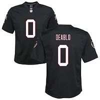 Divine Deablo Youth Nike Black Atlanta Falcons Throwback Custom Game Jersey