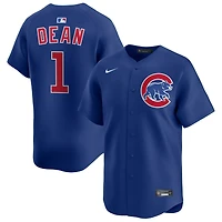 Justin Dean Men's Nike Royal Chicago Cubs Alternate Limited Custom Jersey