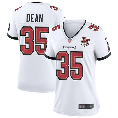 Jamel Dean Women's Nike White Tampa Bay Buccaneers 50th Season Custom Game Jersey