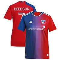Don Deedson Louicius Deedson Women's adidas  Navy FC Dallas 2024 After Burner Replica Custom Jersey
