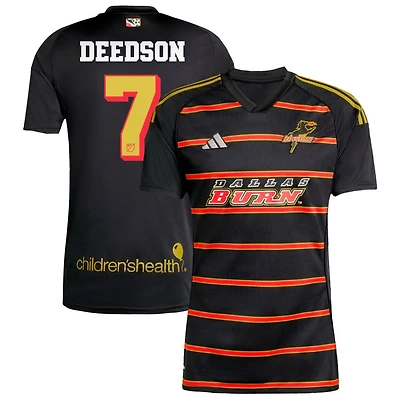 Don Deedson Louicius Deedson Men's adidas Black FC Dallas 2025 Third Replica Custom Jersey