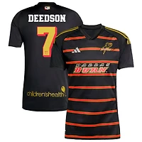 Don Deedson Louicius Deedson Men's adidas Black FC Dallas 2025 Third Replica Custom Jersey