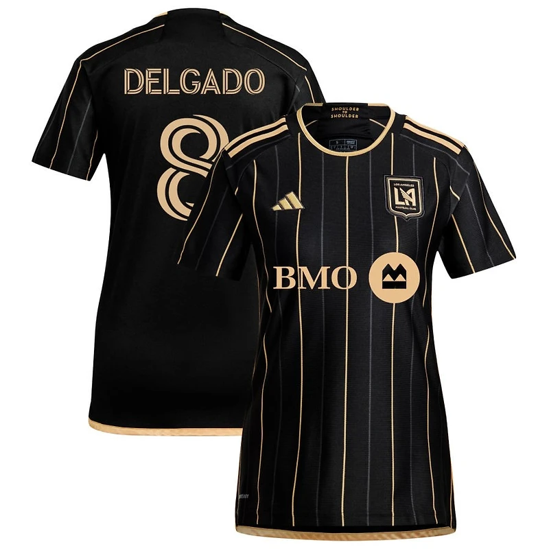 Marky Delgado Women's adidas Black LAFC 2024 Primary Replica Custom Jersey