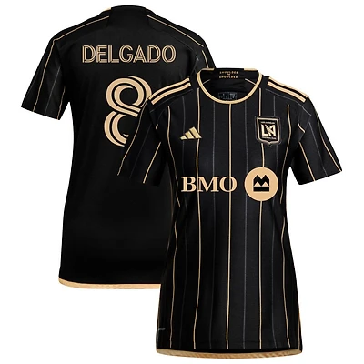 Marky Delgado Women's adidas Black LAFC 2024 Primary Replica Custom Jersey