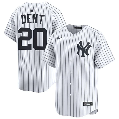 Bucky Dent Men's Nike White New York Yankees Home Limited Pick-A-Player Retired Roster Jersey